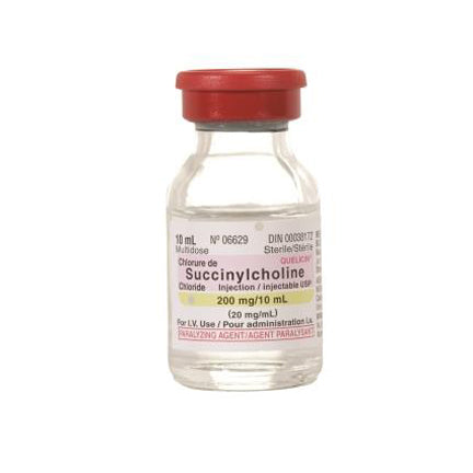 Quelicin Succinylcholine Chloride Injection USP, 20 mg/mL - 10 mL Multi-dose vial