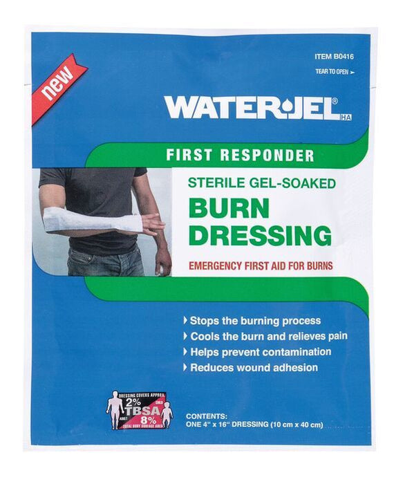 Water-Jel Sterile Burn Dressing - 4" x 16"