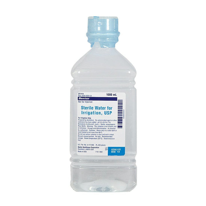 Sterile Water for Irrigation, USP 1000 ml