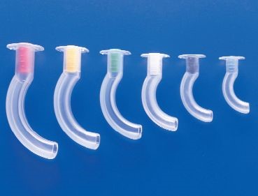 Rusch Six Piece Color Coded Guedel Airway Set