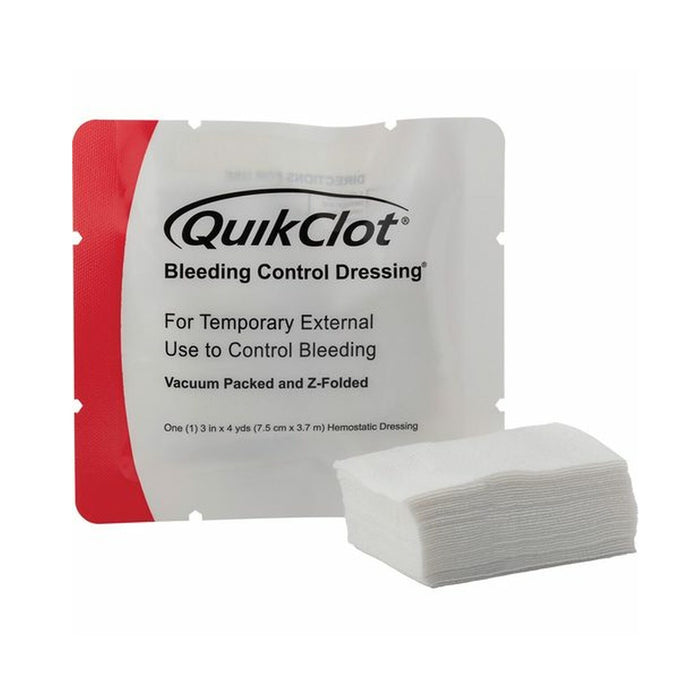 QuikClot 3" x 4-Ft Bleeding Control Dressing, Roll