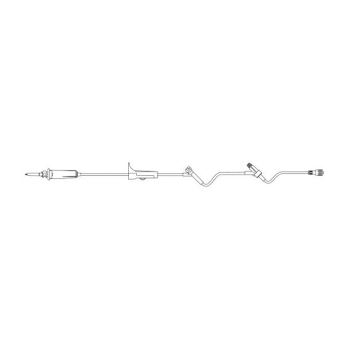 Primary Gravity IV Set with SafeLine® Split Septum Injection Site and ULTRASITE® Injection Site